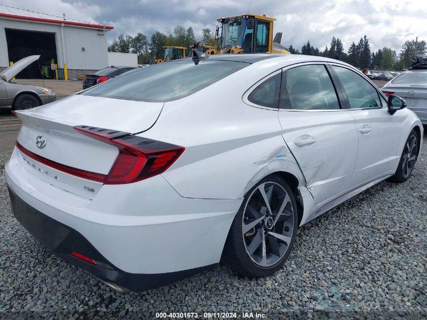 2021 Hyundai Sonata Sel Plus VIN: 5NPEJ4J22MH069582 Lot: 40301673