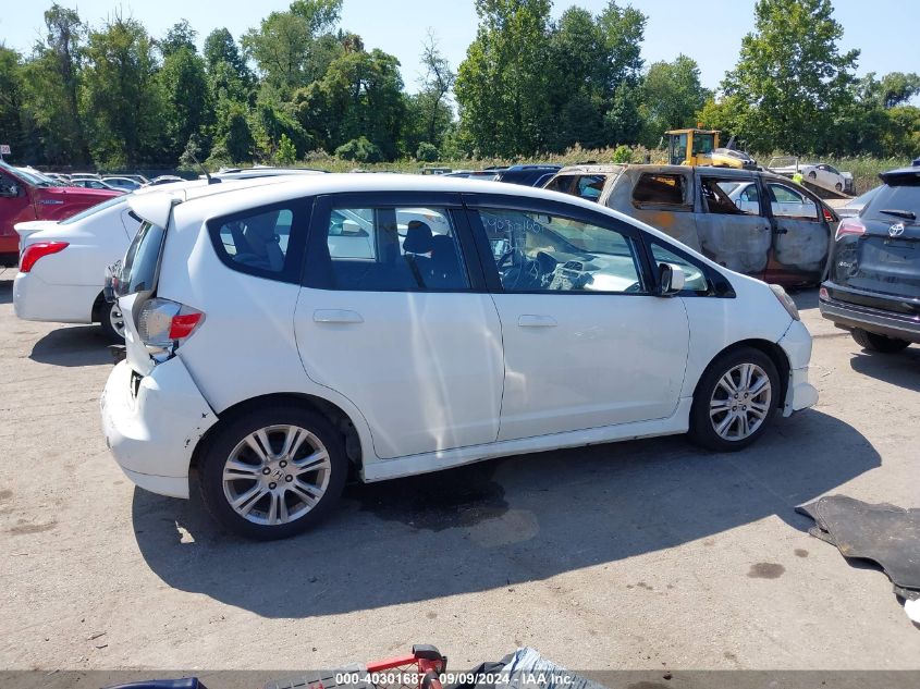 2010 Honda Fit Sport VIN: JHMGE8G48AS013767 Lot: 40301687