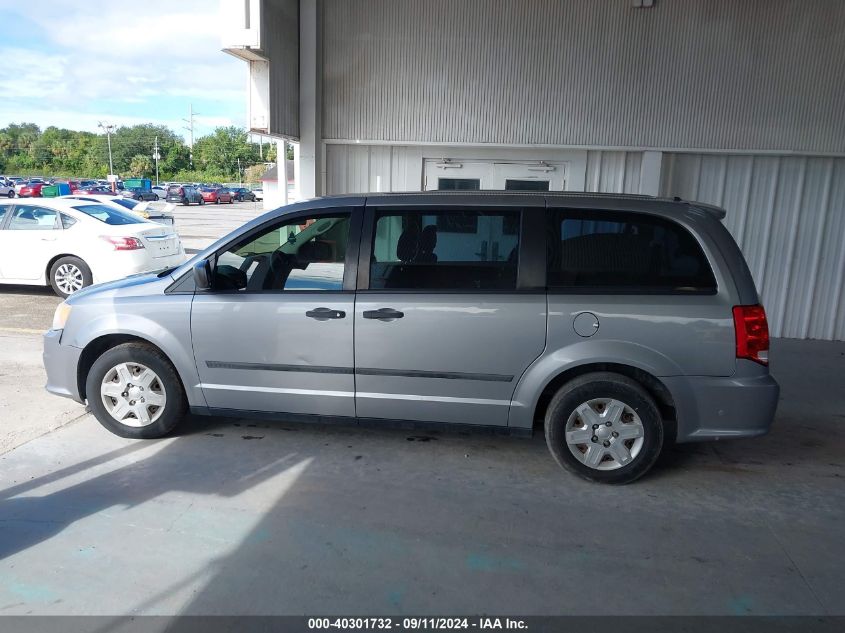 2013 Dodge Grand Caravan Se VIN: 2C4RDGBG1DR703293 Lot: 40301732