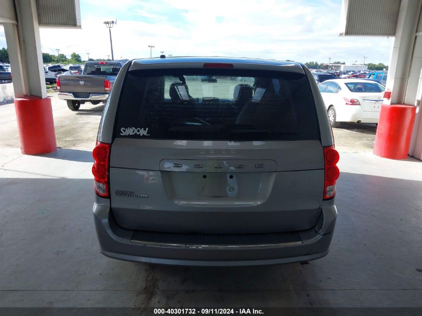 2013 Dodge Grand Caravan Se VIN: 2C4RDGBG1DR703293 Lot: 40301732