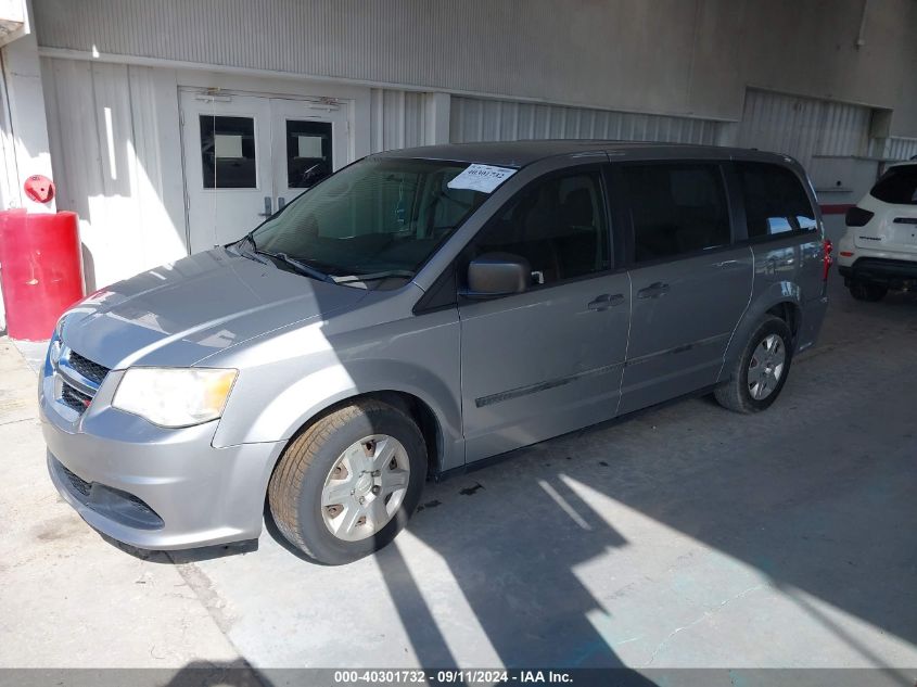 2013 Dodge Grand Caravan Se VIN: 2C4RDGBG1DR703293 Lot: 40301732