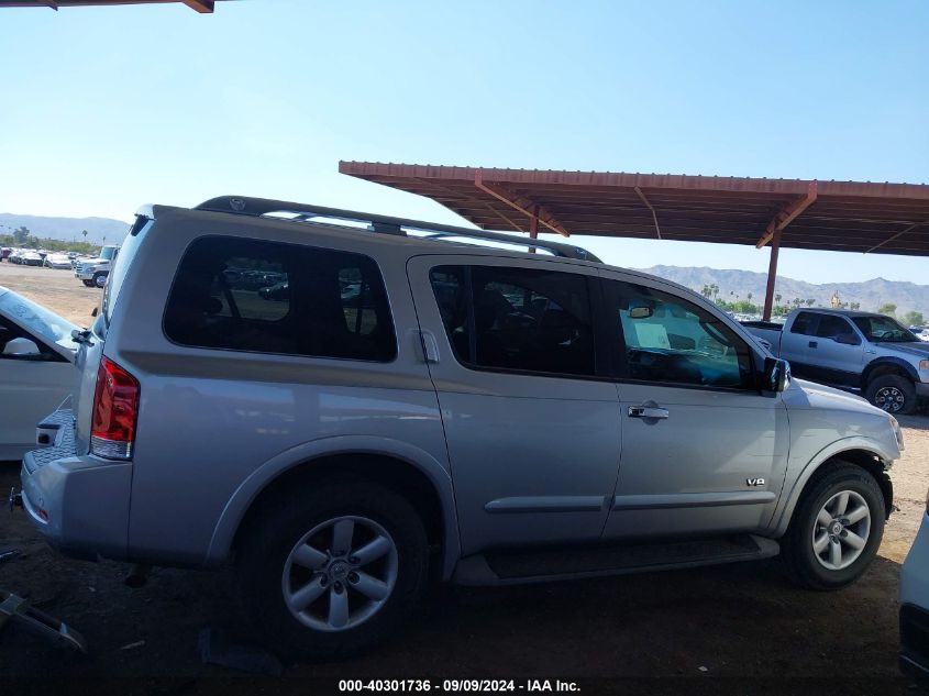 5N1AA08D38N631165 2008 Nissan Armada Se