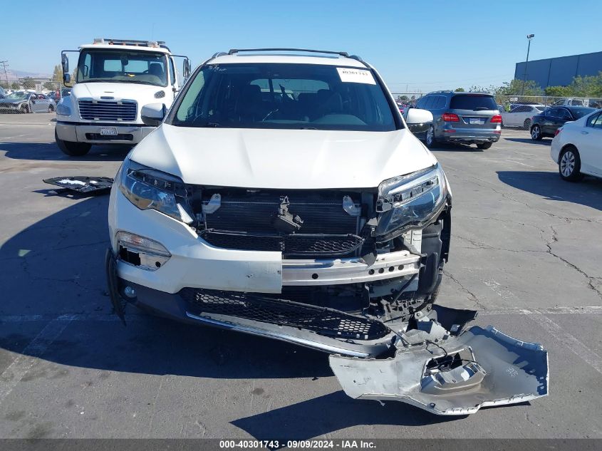 2018 Honda Pilot Elite VIN: 5FNYF6H06JB013489 Lot: 40301743