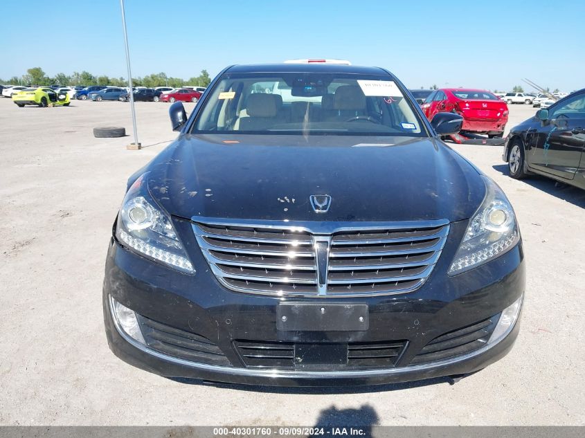 2016 Hyundai Equus Signature VIN: KMHGH4JH5GU101066 Lot: 40301760