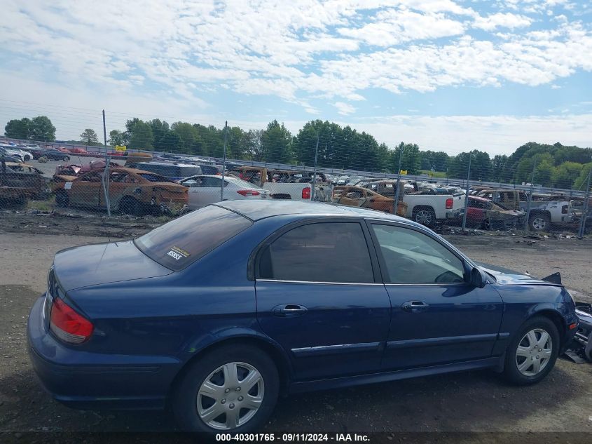 2005 Hyundai Sonata Gl V6 VIN: KMHWF25H65A134916 Lot: 40301765