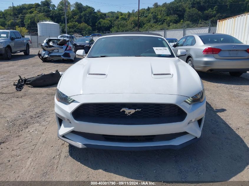 2018 Ford Mustang Ecoboost Premium VIN: 1FATP8UH4J5118084 Lot: 40301790