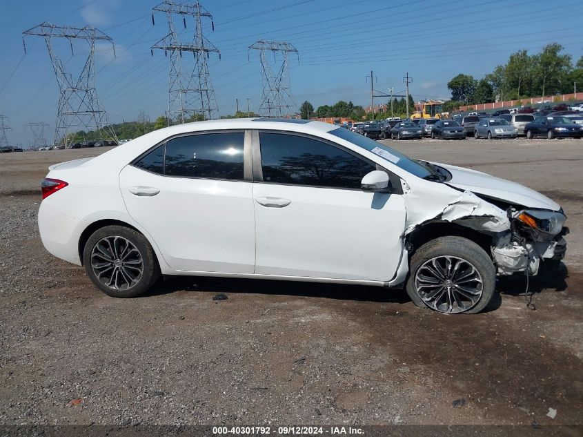 2016 Toyota Corolla S Plus VIN: 2T1BURHE3GC729952 Lot: 40301792