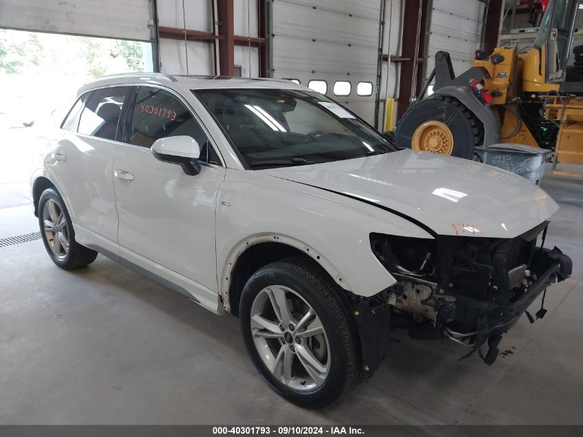 2021 AUDI Q3 PREMIUM PLUS 45 TFSI S LINE QUATTRO TIPTRONIC - WA1EECF3XM1039506