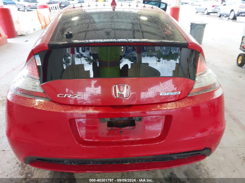 JHMZF1C69DS001958 2013 Honda Cr-Z Ex