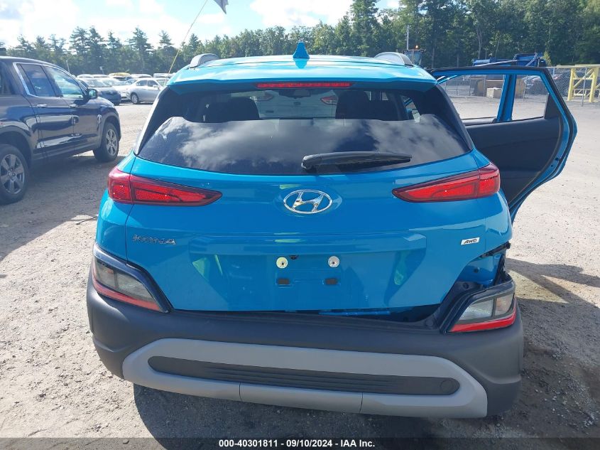 2023 Hyundai Kona Sel VIN: KM8K3CAB8PU963230 Lot: 40301811