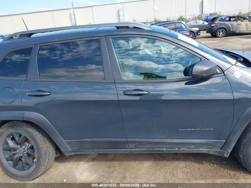 2017 Jeep Cherokee Trailhawk VIN: 1C4PJMBS0HW625475 Lot: 40301833