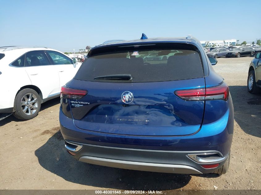 2022 Buick Envision Fwd Essence VIN: LRBFZNR40ND061852 Lot: 40301845