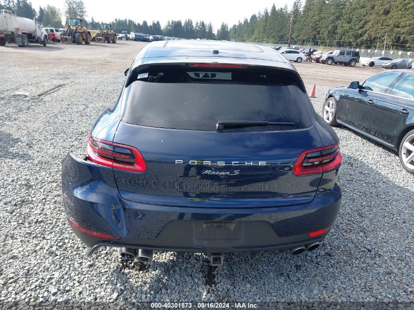 2017 Porsche Macan S VIN: WP1AB2A54HLB17397 Lot: 40301873