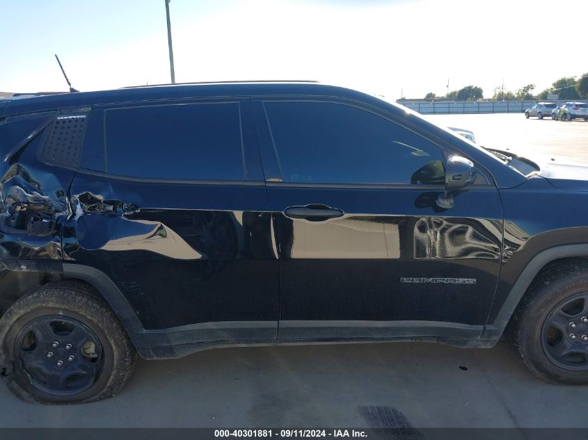 2018 Jeep Compass Sport Fwd VIN: 3C4NJCAB6JT250979 Lot: 40301881