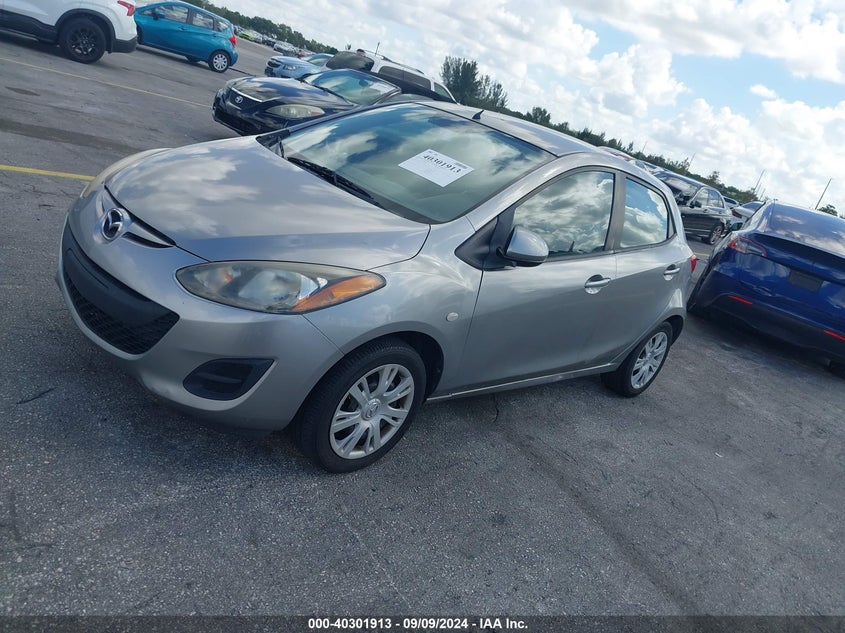 Vin: jm1de1ky4c0134333, lot: 40790373, mazda mazda2 sport 20122