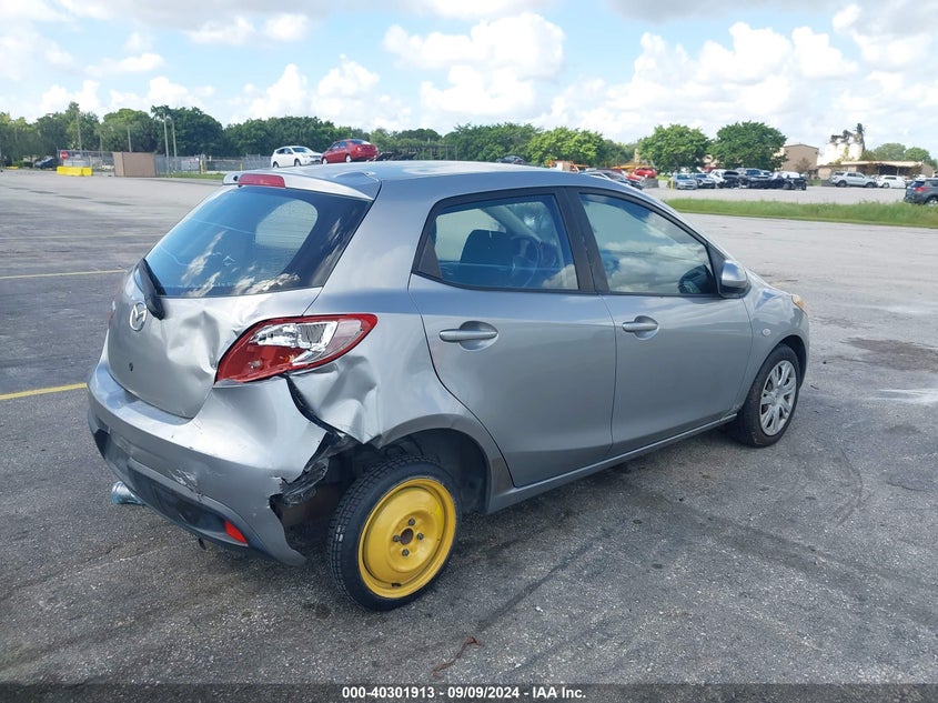 Vin: jm1de1ky4c0134333, lot: 40790373, mazda mazda2 sport 20124