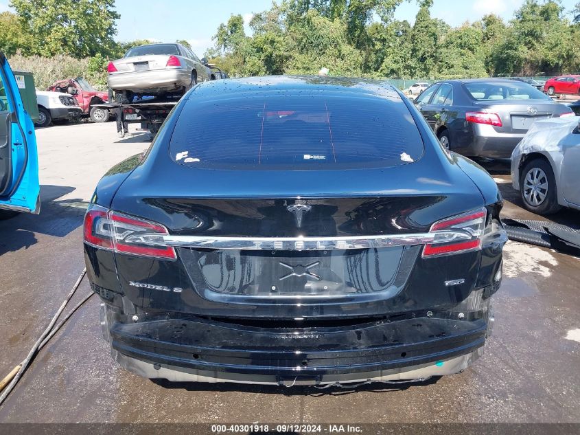 2018 Tesla Model S 100D/75D/P100D VIN: 5YJSA1E27JF275454 Lot: 40301918