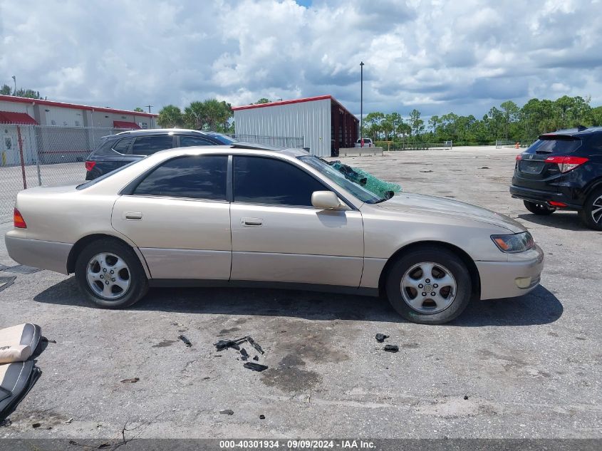 1998 Lexus Es 300 VIN: JT8BF28G8W0144083 Lot: 40301934