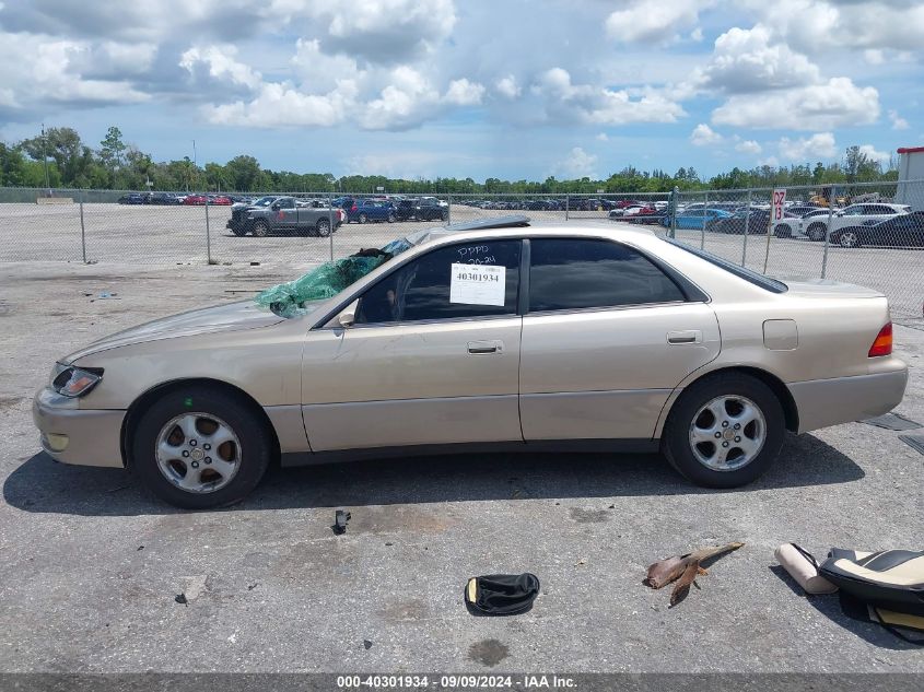 1998 Lexus Es 300 VIN: JT8BF28G8W0144083 Lot: 40301934