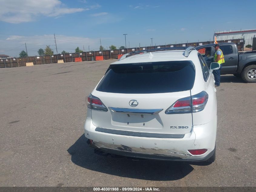 2013 Lexus Rx 350 VIN: 2T2ZK1BA8DC127325 Lot: 40301988