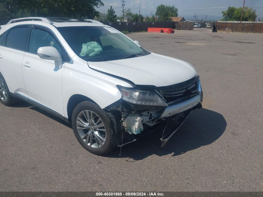 2013 Lexus Rx 350 VIN: 2T2ZK1BA8DC127325 Lot: 40301988