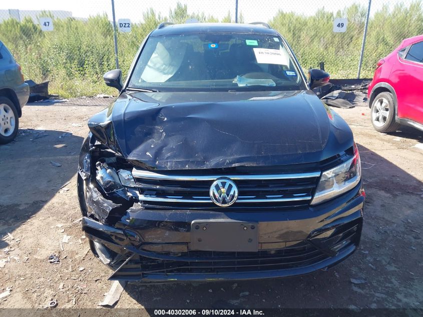 2021 Volkswagen Tiguan Se/Se R-Line Black/Sel VIN: 3VV3B7AX2MM009671 Lot: 40302006