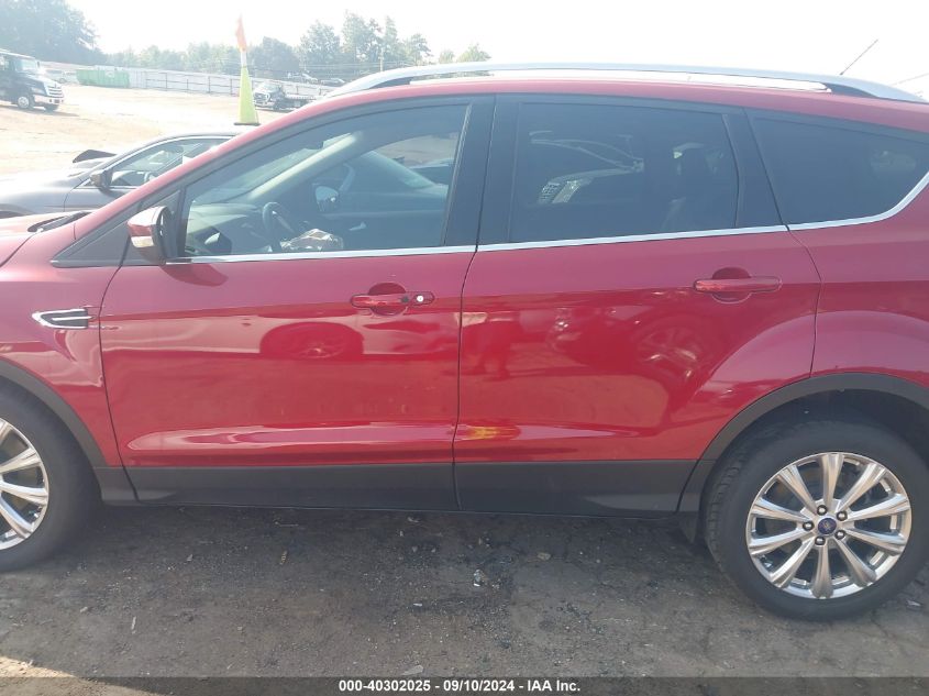 2017 FORD ESCAPE TITANIUM - 1FMCU0J92HUA08941