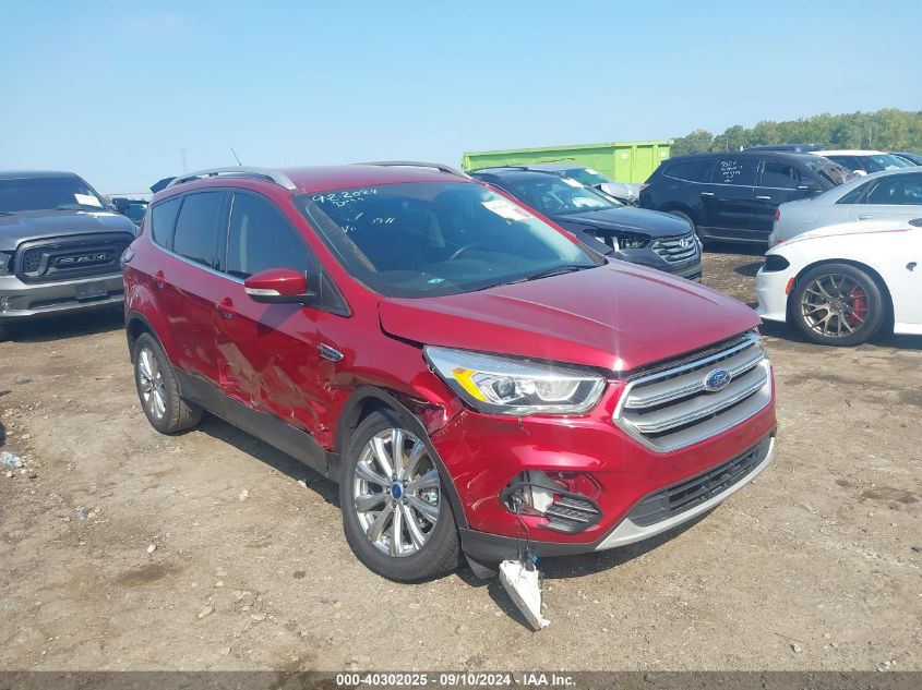 2017 FORD ESCAPE TITANIUM - 1FMCU0J92HUA08941