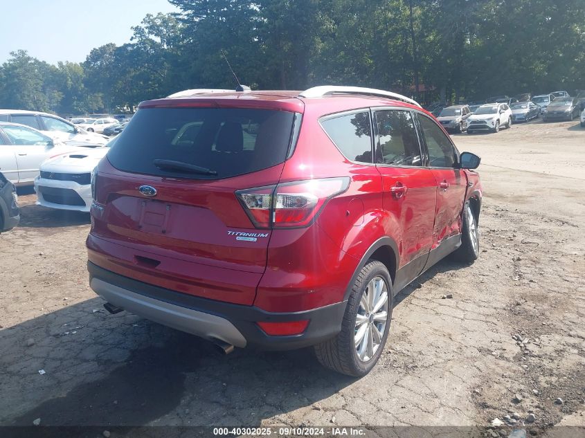 2017 FORD ESCAPE TITANIUM - 1FMCU0J92HUA08941