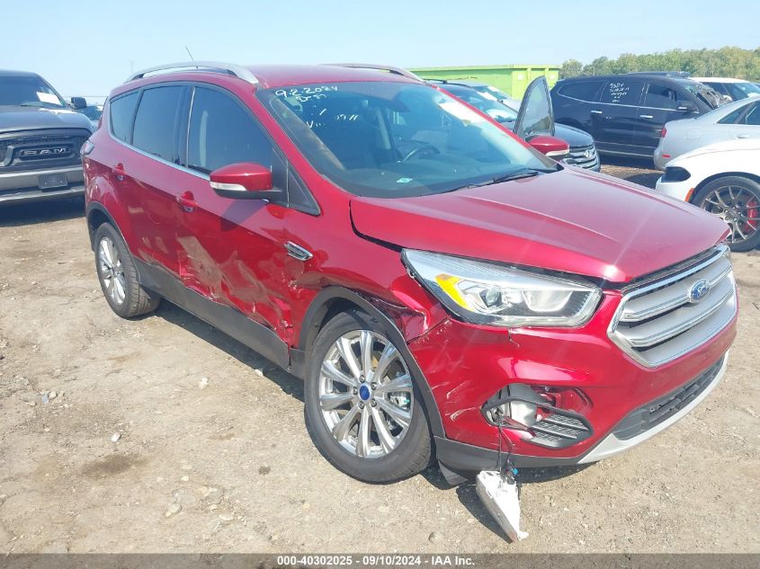 2017 FORD ESCAPE TITANIUM - 1FMCU0J92HUA08941