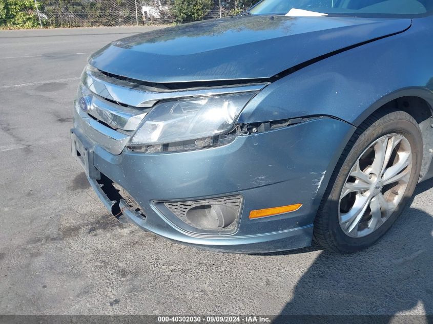 2012 Ford Fusion Se VIN: 3FAHP0HA2CR199588 Lot: 40302030