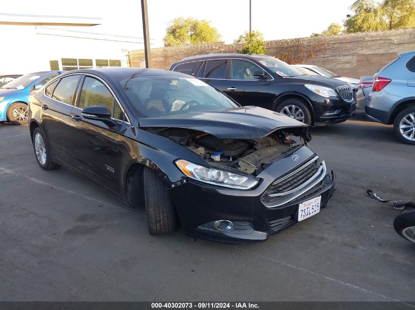 2016 FORD FUSION ENERGI SE LUXURY - 3FA6P0PU7GR320799