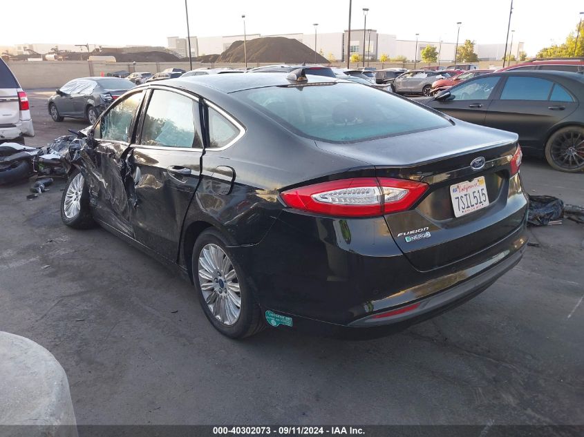 2016 FORD FUSION ENERGI SE LUXURY - 3FA6P0PU7GR320799