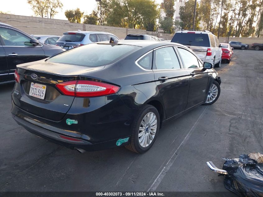 2016 FORD FUSION ENERGI SE LUXURY - 3FA6P0PU7GR320799