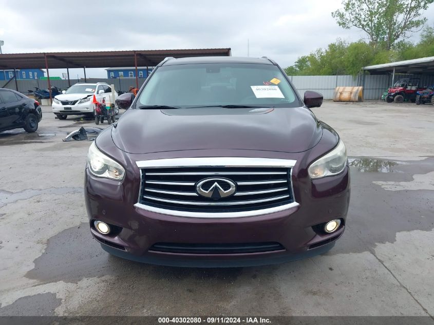 2013 Infiniti Jx35 VIN: 5N1AL0MM8DC352851 Lot: 40302080