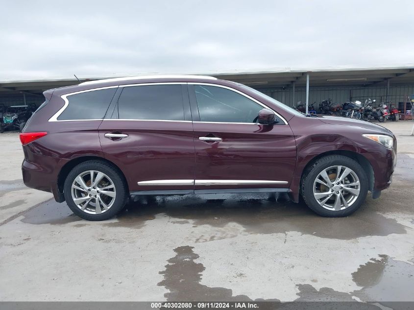 2013 Infiniti Jx35 VIN: 5N1AL0MM8DC352851 Lot: 40302080