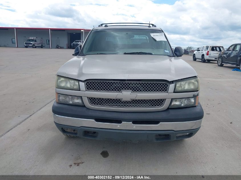 3GNEK12Z75G274498 2005 Chevrolet Avalanche 1500 Ls