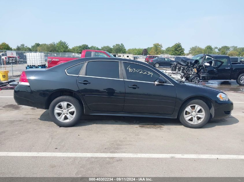 2015 Chevrolet Impala Limited Ls VIN: 2G1WA5E39F1110882 Lot: 40302234