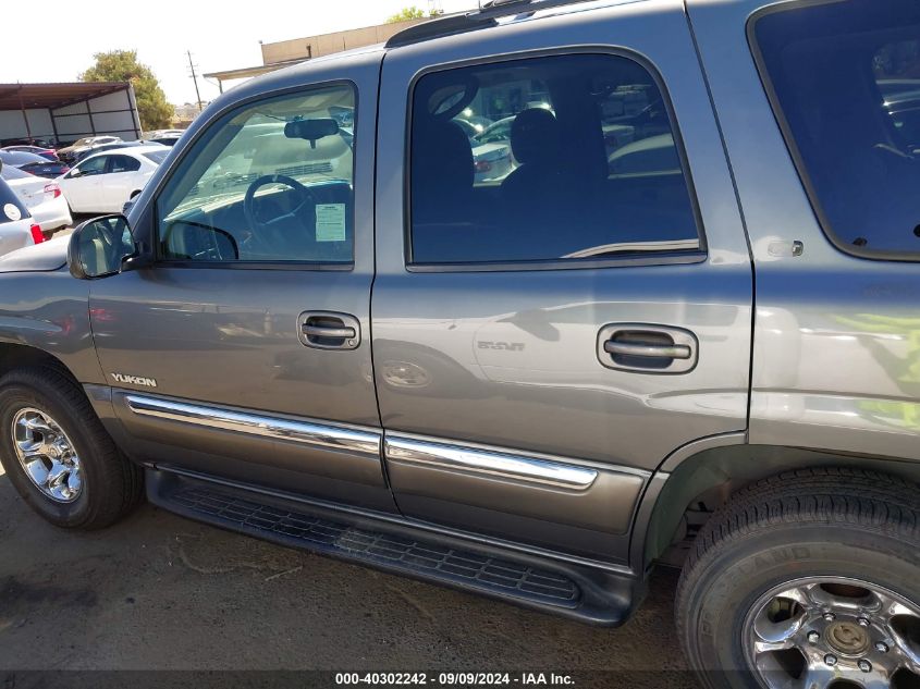 2002 GMC Yukon Slt VIN: 1GKEK13T12R147104 Lot: 40302242