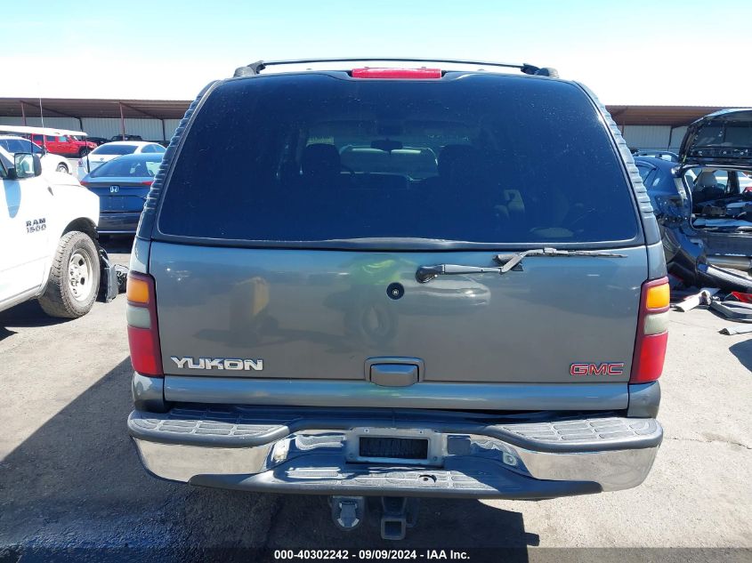 2002 GMC Yukon Slt VIN: 1GKEK13T12R147104 Lot: 40302242