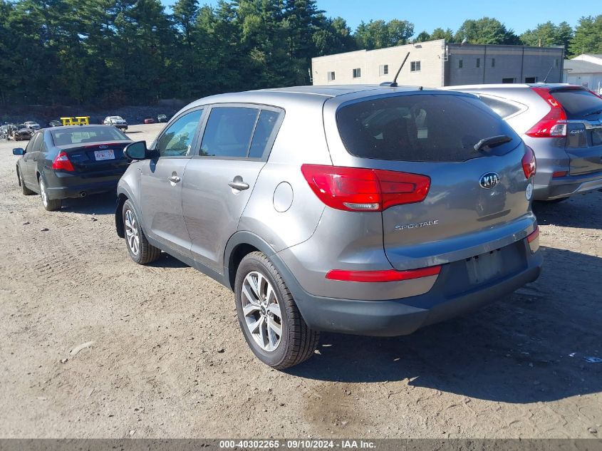 VIN KNDPBCACXG7818727 2016 KIA Sportage, LX no.3