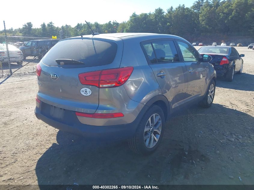 VIN KNDPBCACXG7818727 2016 KIA Sportage, LX no.4