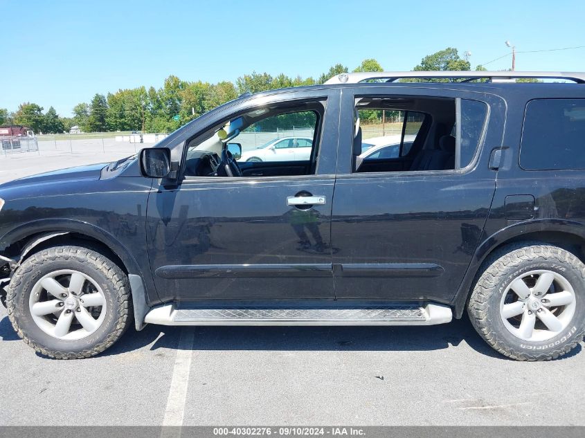 2015 Nissan Armada Sv VIN: 5N1BA0ND8FN604176 Lot: 40302276