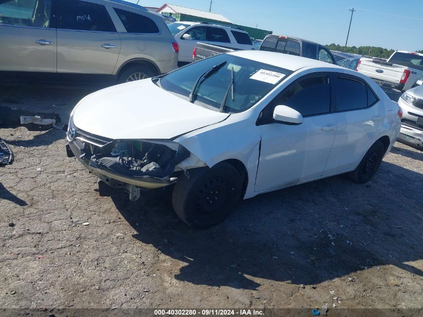 2T1BURHEXGC618184 2016 TOYOTA COROLLA - Image 2