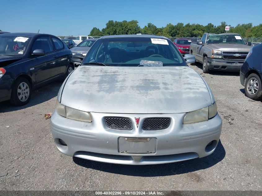 2001 Pontiac Grand Prix Se VIN: 1G2WK52J11F245500 Lot: 40302296