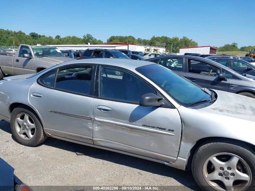 1G2WK52J11F245500 2001 Pontiac Grand Prix Se