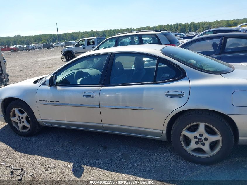 1G2WK52J11F245500 2001 Pontiac Grand Prix Se