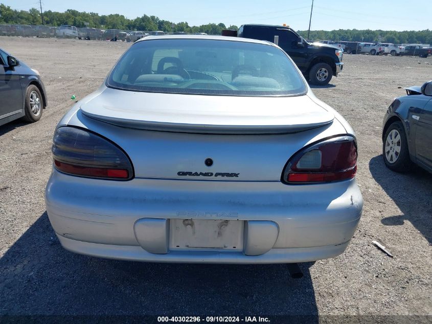 2001 Pontiac Grand Prix Se VIN: 1G2WK52J11F245500 Lot: 40302296