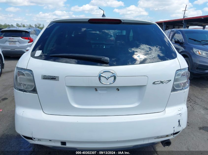 2010 Mazda Cx-7 I Sport VIN: JM3ER2W58A0350558 Lot: 40302307