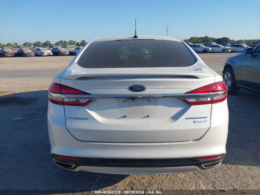 2017 FORD FUSION TITANIUM - 3FA6P0K98HR141059